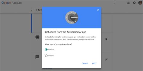 move google authenticator to new phone