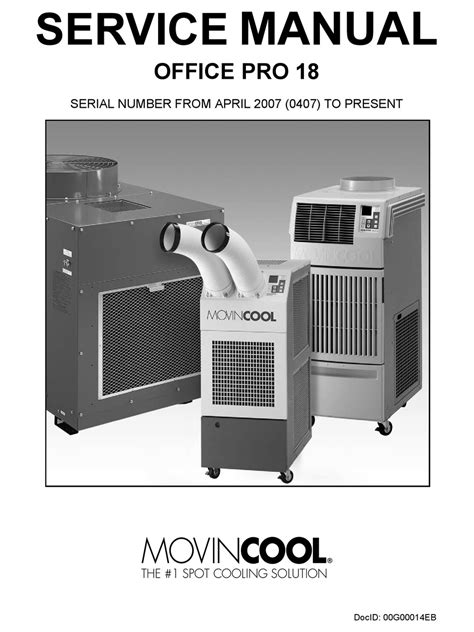 movincool office pro 18 air conditioners owners manual Kindle Editon