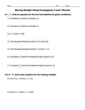 moving straight ahead investigation 4 ace answers PDF
