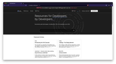 mozilla developer network javascript guide Reader