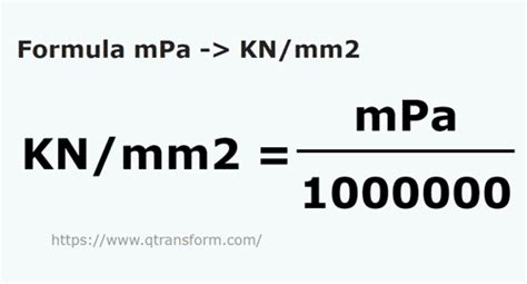 mpa in kn