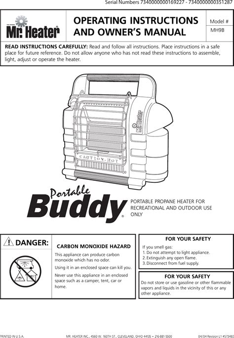 mr heater mh9b user guide Doc