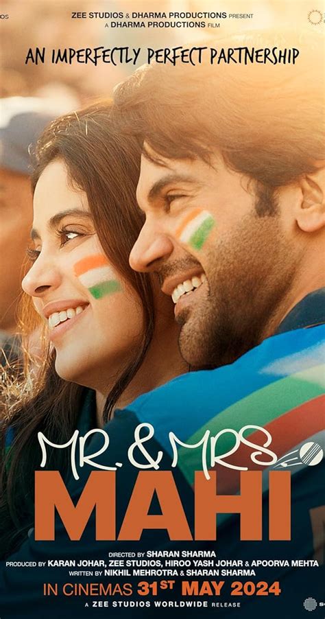 mr. and mrs. mahi showtimes