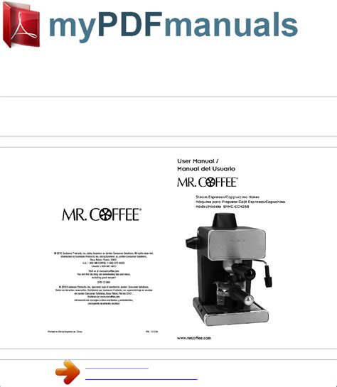 mrcoffee chx23 coffee makers owners manual Epub