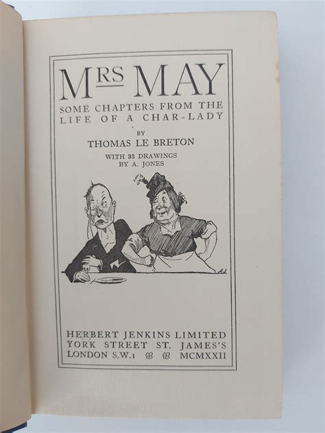 mrs may some chapters from the life of a charlady Doc