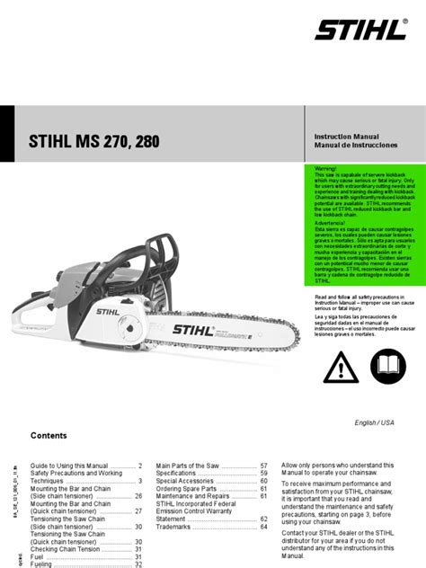 ms 270 c manual pdf Reader