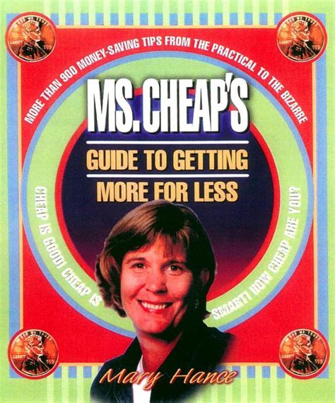 ms cheaps guide to getting more for less PDF