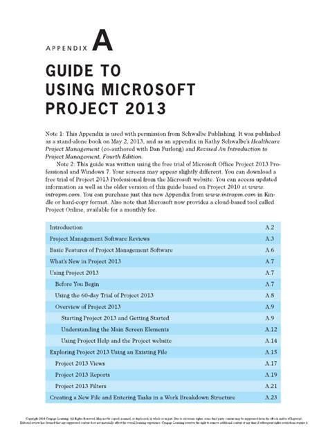 ms project 2013 guide Reader