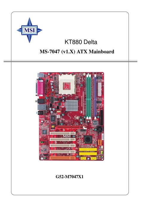 msi kt880 delta owners manual Reader