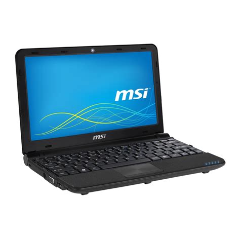 msi u180 user manual PDF