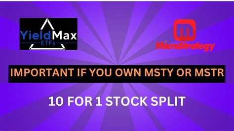 mstr stock split