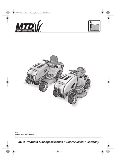 mtd 125 96 manual Doc