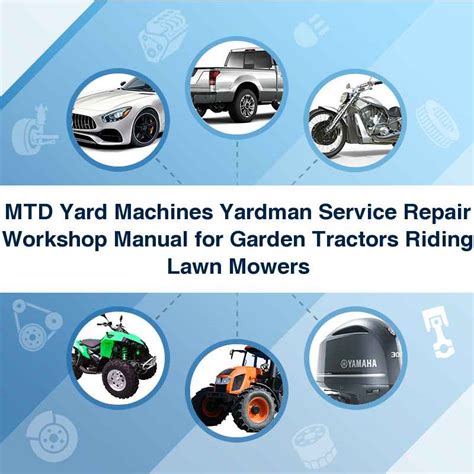 mtd yardman service manual model 13a7660 PDF