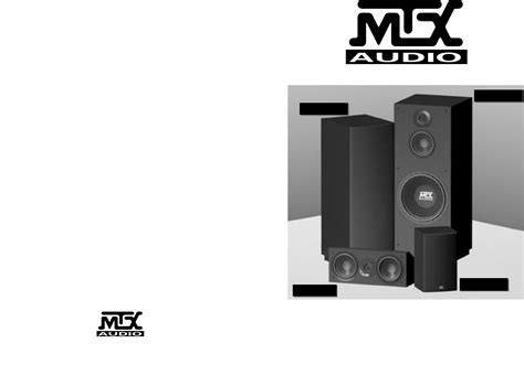 mtx ht625c speakers owners manual PDF