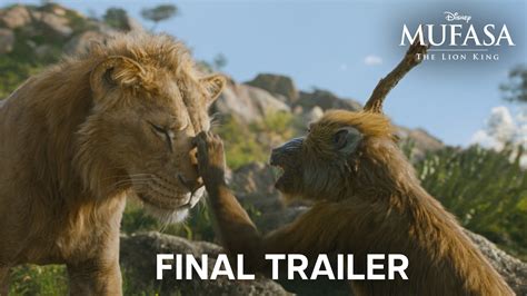 mufasa: the lion king trailer