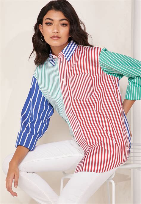 multi color shirt