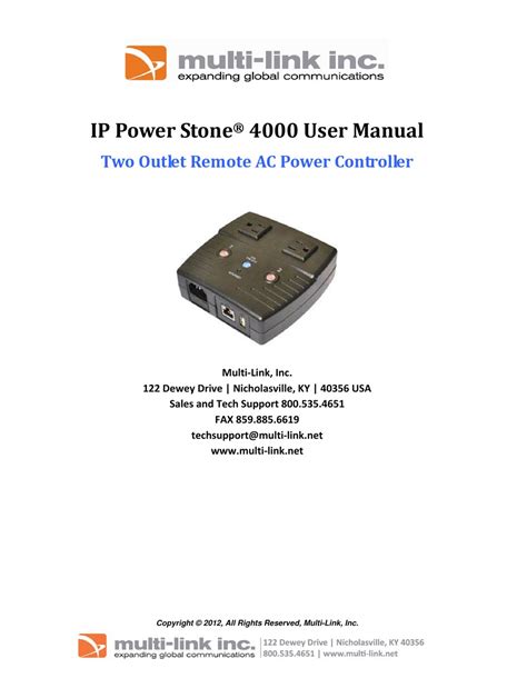 multi link power stone owners manual Kindle Editon