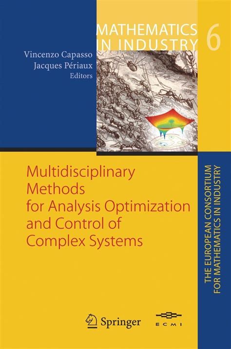 multidisciplinary methods for analysis optimization and control of complex systems multidisciplinary methods for analysis optimization and control of complex systems PDF