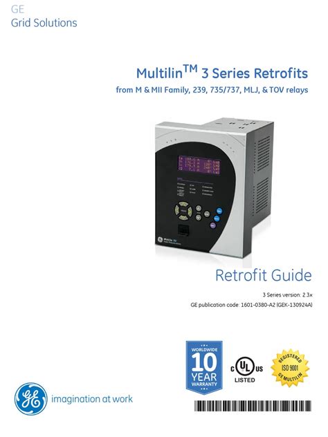 multilin sr735 manual pdf PDF