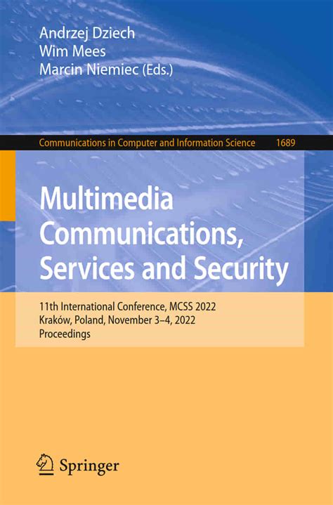 multimedia communications services security international PDF