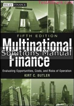 multinational finance butler 5th edition solutions Epub