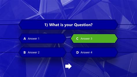 Multiple Choice Powerpoint Template