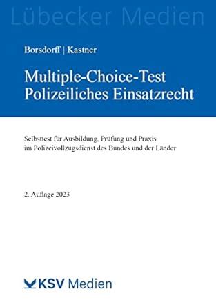 multiple choice test staats gesellschaftswissenschaften selbsttest polizeivollzugsdienst Reader