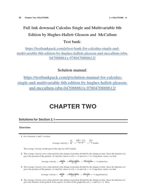 multivariable calculus 6th edition mccallum solution Doc