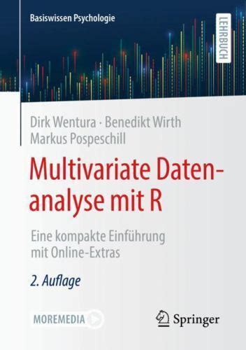 multivariate datenanalyse einf hrung basiswissen psychologie PDF