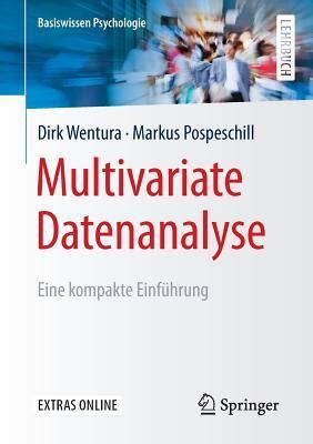 multivariate datenanalyse einf hrung basiswissen psychologie PDF