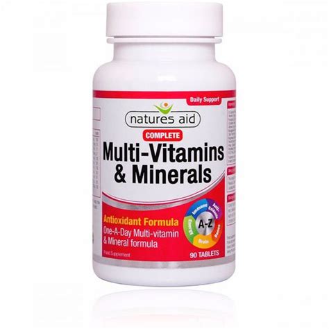 multivitamins and minerals