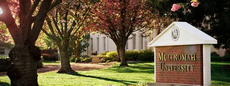 multnomah university degrees