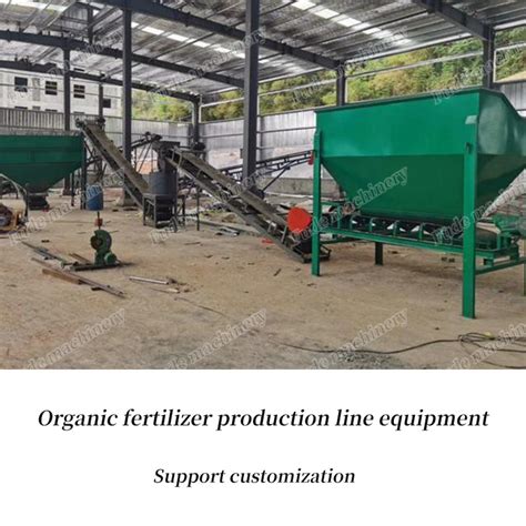 municipal solid waste fertilizer production line