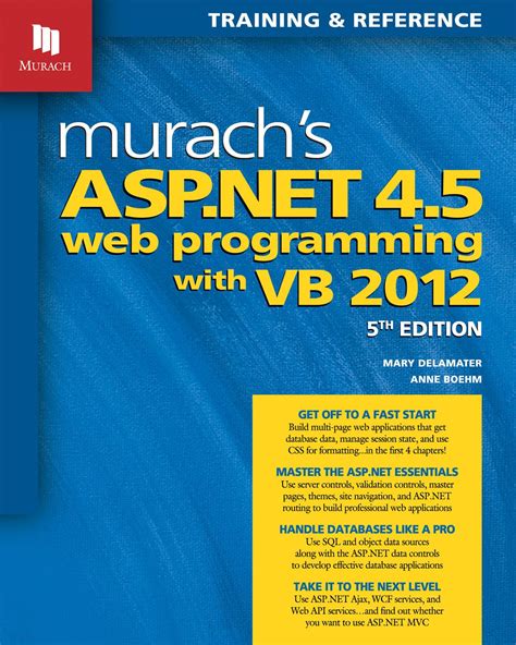 murachs asp net 4 5 web programming with c 2012 murach training and reference Epub