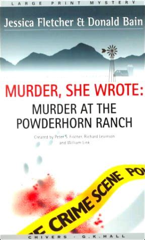 murder she wrote murder at the powderhorn ranch Epub