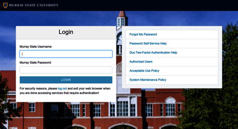 murray state university my gate