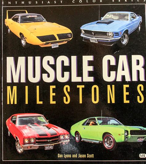 muscle car milestones enthusiast color Reader