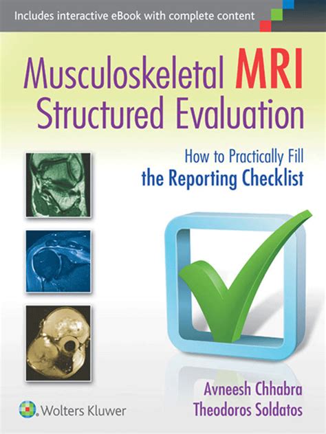 musculoskeletal mri structured evaluation how to practically fill the reporting checklist Reader