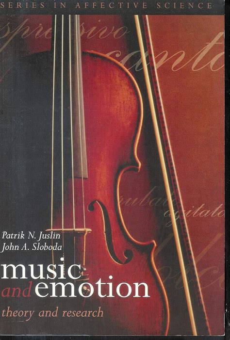 music and emotion theory and research series in affective science PDF