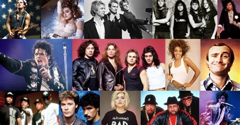 music artists of the 1980s