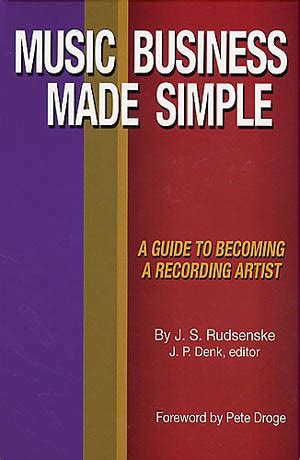 music business made simple a guide to becoming a recording artist PDF