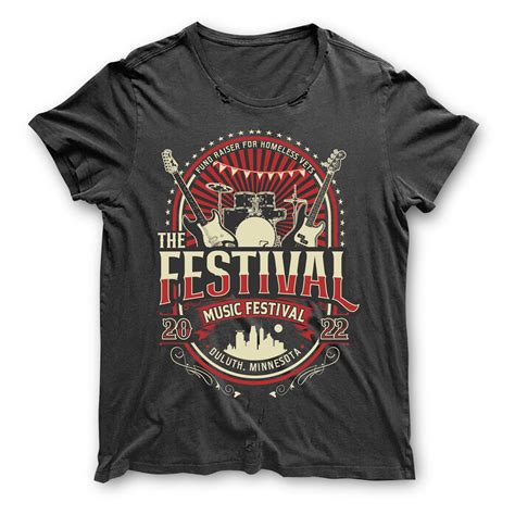 music festival t-shirt