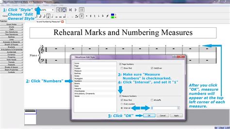 music film score measure numbers