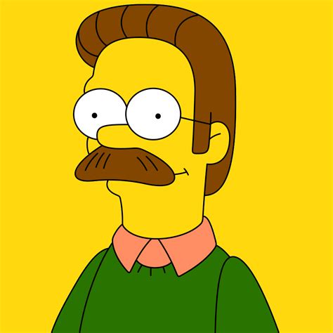 mustachioed character on simpsons