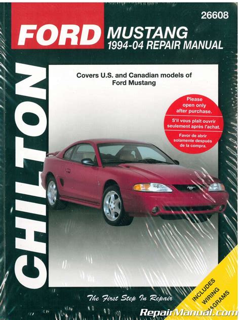 mustang 1994 service manual torrent Kindle Editon