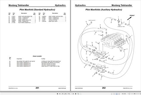 mustang 742 944 1155 telehandler parts manual user guide Reader