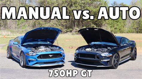 mustang gt automatic vs manual Reader