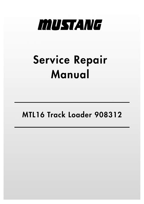 mustang mtl16 manual pdf Doc