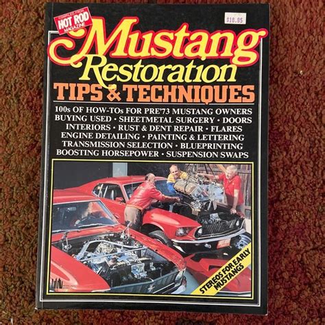 mustang restoration tips and techniques Epub