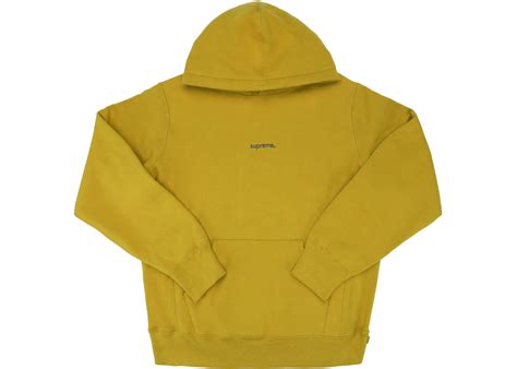 mustard hooded sweatshirt